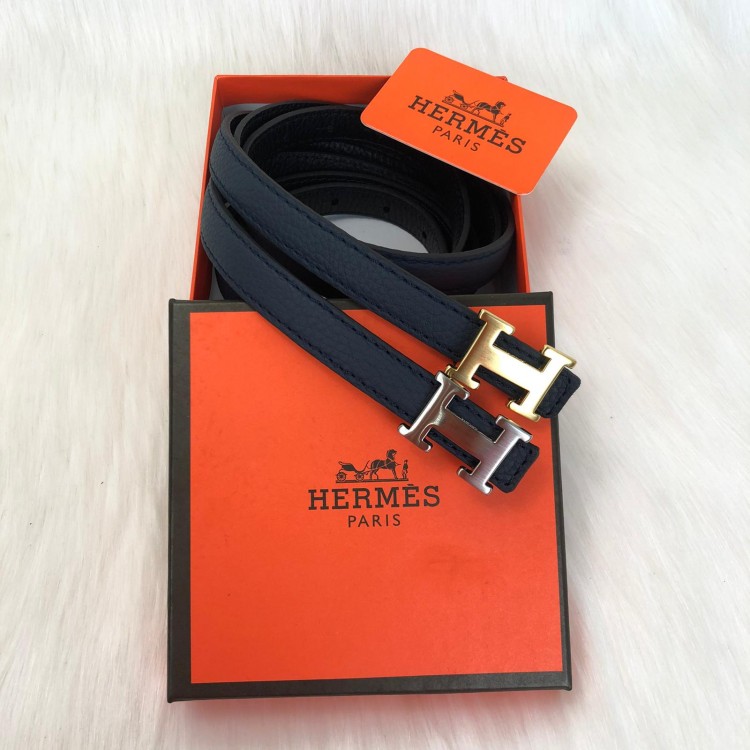 HERMES KEMER LACİVERT 2 CM 